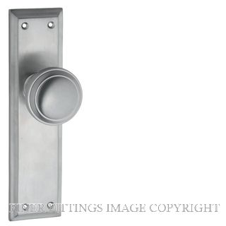 TRADCO 0736 SC MILTON KNOB LATCH SATIN CHROME