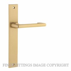 IVER 15348 BALTIMORE RETURN RECTANGULAR PLATE BRUSHED BRASS