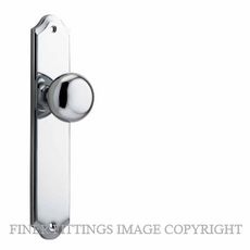 IVER 11828 CAMBRIDGE KNOB ON SHOULDERED PLATE CHROME PLATE