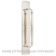 IVER 9348 SARLAT PULL HANDLE 380X65MM POLISHED NICKEL