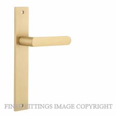 IVER 15360 OSAKA RECTANGULAR PLATE BRUSHED BRASS