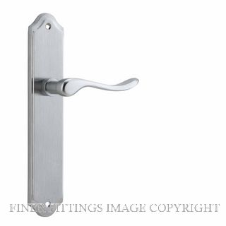 IVER 12422 STIRLING LEVER ON SHOULDERED PLATE BRUSHED CHROME