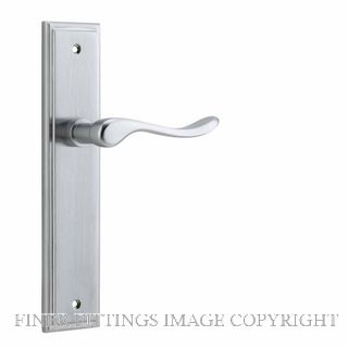 IVER 12426 STIRLING LEVER ON STEPPED PLATE BRUSHED CHROME