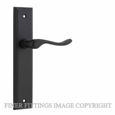 IVER 12926 STIRLING LEVER ON STEPPED PLATE MATT BLACK