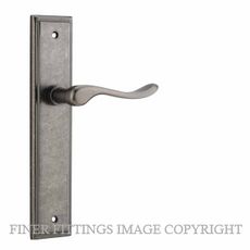 IVER 13926 STIRLING LEVER ON STEPPED PLATE DISTRESSED NICKEL