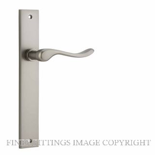 IVER 14920 STIRLING LEVER ON RECTANGULAR  PLATE SATIN NICKEL