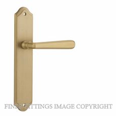 IVER 15374 COPENHAGEN SHOULDERED PLATE BRUSHED BRASS