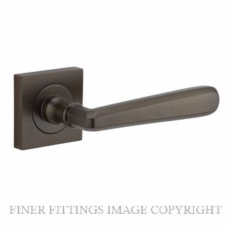 IVER 21191 COPENHAGEN LEVER ON SQUARE ROSE SIGNATURE BRASS