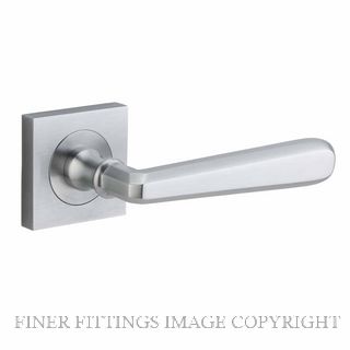 IVER 21195 COPENHAGEN LEVER ON SQUARE ROSE BRUSHED CHROME