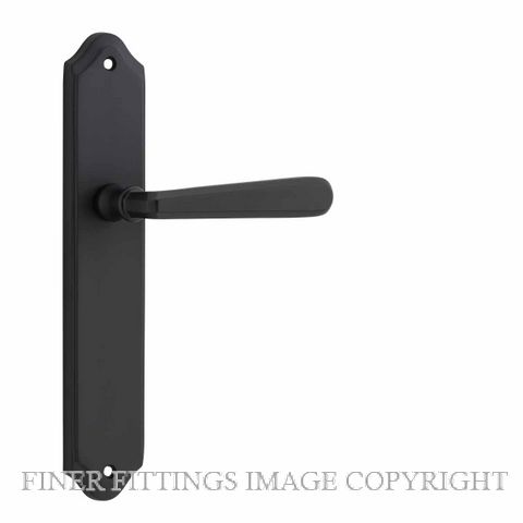 IVER 12874 COPENHAGEN SHOULDERED PLATE MATT BLACK