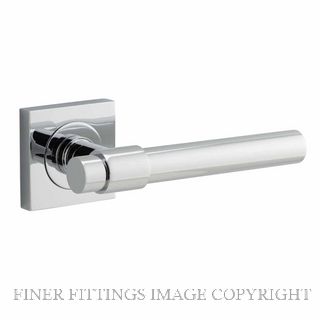 IVER 21204 HELSINKI LEVER ON SQUARE ROSE CHROME PLATE