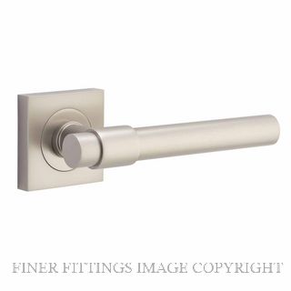 IVER 21209 HELSINKI LEVER ON SQUARE ROSE SATIN NICKEL