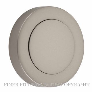 IVER 20289 ROUND BLANK FURNITURE ROSE SATIN NICKEL