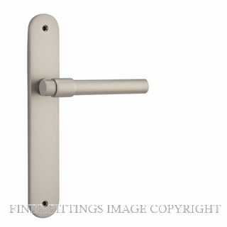 IVER 14900 HELSINKI LEVER ON OVAL PLATE SATIN NICKEL