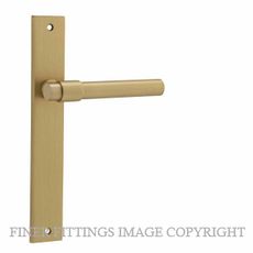 IVER 15396 HELSINKI RECTANGULAR PLATE BRUSHED BRASS