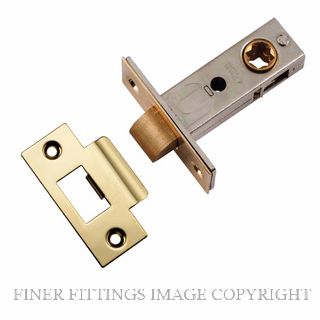 IVER 21450 SPLIT CAM LATCH  45MM POLISHED BRASS