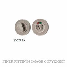 IVER 20077 ROUND INDICATING PRIVACY SET 52MM RUMBLED NICKEL