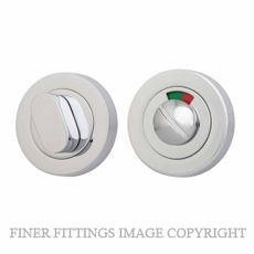 IVER 20074 ROUND INDICATING PRIVACY SET 52MM CHROME PLATE
