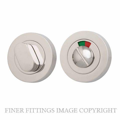 IVER 20078 ROUND INDICATING PRIVACY SET 52MM POLISHED NICKEL