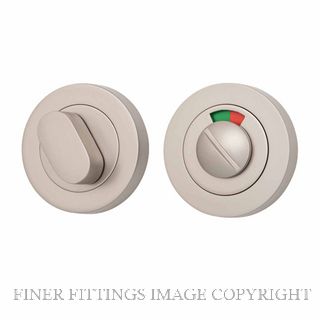 IVER 20079 ROUND INDICATING PRIVACY SET 52MM SATIN NICKEL