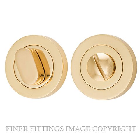 IVER 9310 PRIVACY TURN 52MM POLISHED BRASS