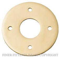 IVER 9370 ADAPTOR PLATE - SUIT 54MM HOLE (SOLD AS A PAIR) POLISHED BRASS
