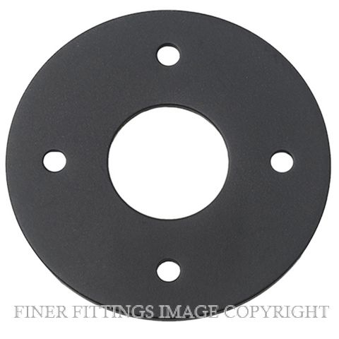 IVER 9373 ADAPTOR PLATE - SUIT 54MM HOLE (SOLD AS A PAIR) MATT BLACK