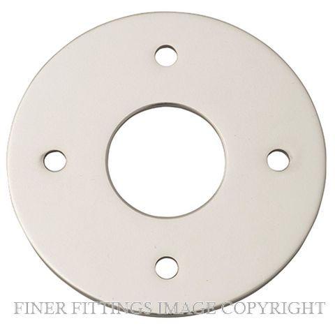 IVER 9379 ADAPTOR PLATE - SUIT 54MM HOLE (SOLD AS A PAIR) SATIN NICKEL