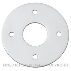 IVER 9375 ADAPTOR PLATE - SUIT 54MM HOLE (SOLD AS A PAIR) BRUSHED CHROME