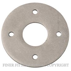 IVER 9377 ADAPTOR PLATE - SUIT 54MM HOLE (SOLD AS A PAIR) DISTRESSED NICKEL