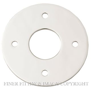 IVER 9378 ADAPTOR PLATE - SUIT 54MM HOLE (SOLD AS A PAIR) POLISHED NICKEL