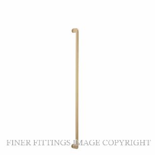 IVER 21306 BALTIMORE 600MM PULL HANDLES BRUSHED BRASS