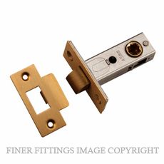 IVER 21498 - 21500 HEAVY SPRUNG LATCHES BRUSHED BRASS
