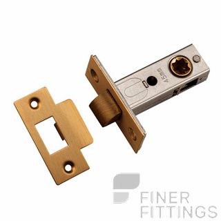 IVER 21498 - 21500 HEAVY SPRUNG LATCHES BRUSHED BRASS
