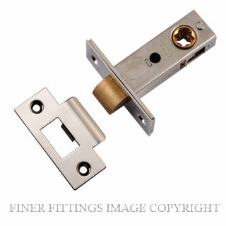 IVER 21504 45MM HEAVY SPRUNG LATCH POLISHED NICKEL