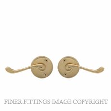 WINDSOR 3009 - 3022 PB YORK LEVER ON ROSE POLISHED BRASS