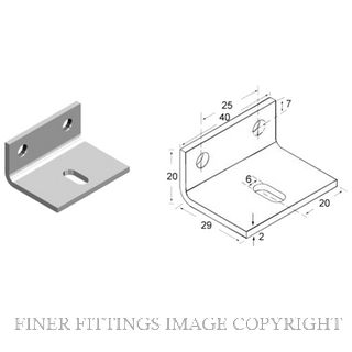 BRIO 91Z BRACKET & FASTENERS ZINC PLATE