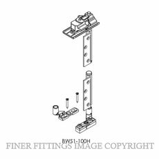 BRIO BWS1 100H WF 4S PIVOT SET NON MORTICED