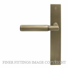 WINDSOR 8403 - 8475 RB LUMINA PLAIN LEVER ON PLATE ROMAN BRASS