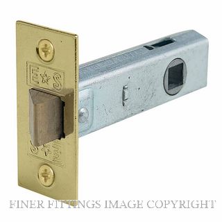 WINDOR 1100 57MM TUBULAR LATCH (76MM CASE) POLISHED BRASS