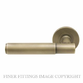 WINDSOR 8421 RB NIDO VERGE PLAIN LEVER SET ROMAN BRASS