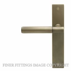 WINDSOR 8423 - 8477 RB VERGE PLAIN LEVER ON PLATE ROMAN BRASS