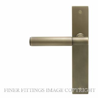 WINDSOR 8423RD RB NIDO VERGE PLAIN RH DUMMY LEVER ON PLATE ROMAN BRASS