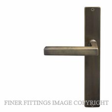 WINDSOR 8225 - 8288 OR FEDERAL SQUARE LONG PLATE HANDLES OIL RUBBED BRONZE