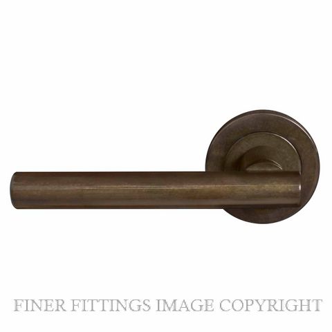 WINDSOR 8201 - 8209 AB CHARLESTON LEVER ON ROSE ANTIQUE BRONZE