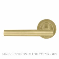 WINDSOR 8201 - 8209 MSB CHARLESTON LEVER ON ROSE MATT SATIN BRASS