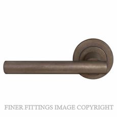 WINDSOR 8201 - 8209 NB CHARLESTON LEVER ON ROSE NATURAL BRONZE