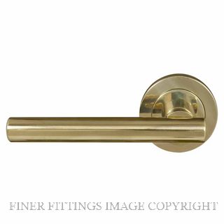 WINDSOR 8201D PB CHARLESTON 52MM ROUND ROSE DUMMY HANDLE (EACH) POLISHED BRASS-LACQUERED