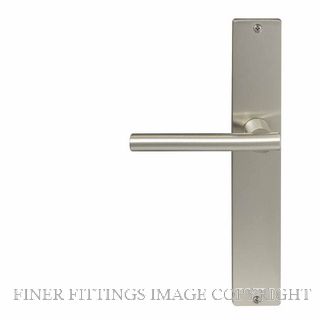 WINDSOR 8205RD BN CHARLESTON SQUARE LONGPLATE DUMMY HANDLE BRUSHED NICKEL