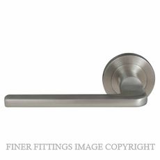 WINDSOR 8211 - 8219 BN CHALET LEVER ON ROSE BRUSHED NICKEL